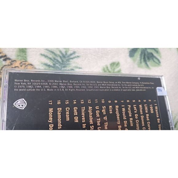 Prince The Very Best Of CD ORIGINAL 2001 Warner R2 74272-NEW - Picture 4 of 4